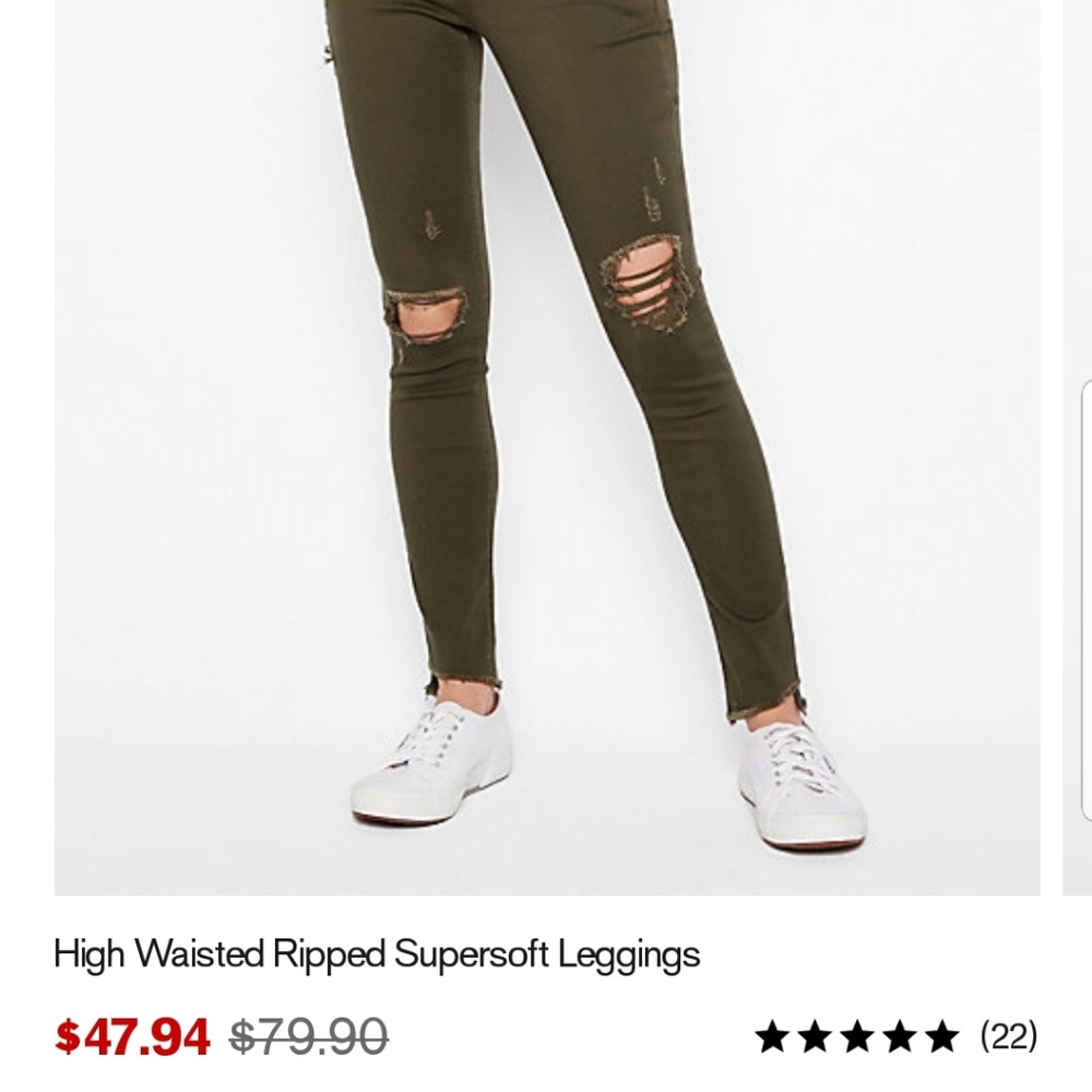 Express High Wasisted Jeans